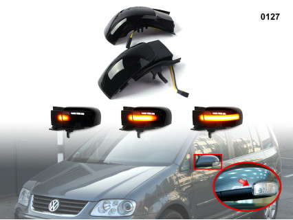 Semnalizatoare dinamice oglinzi pentru VW Touran 2003-2009 - 0127 - Sellzone.bg Semnalizatoare dinamice oglinzi pentru VW Touran 2003-2009 - 0127