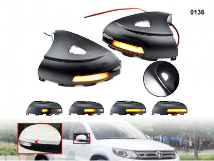 Semnalizatoare cu lumina dinamica pentru VW Tiguan Sharan - 0136 - Sellzone.bg Semnalizatoare cu lumina dinamica pentru VW Tiguan Sharan - 0136