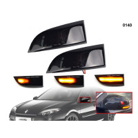 Semnalizatoare puternice cu lumină dinamică pentru Renault Scenic Megane Laguna Fluence - 0140 - Sellzone.bg Semnalizatoare puternice cu lumină dinamică pentru Renault Scenic Megane Laguna Fluence - 0140