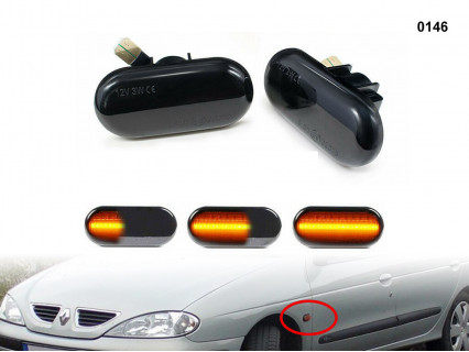 Semnalizatoare dinamice oglindă pentru Nissan Opel Renault Dacia Smart - 0146 - Sellzone.bg Semnalizatoare dinamice oglindă pentru Nissan Opel Renault Dacia Smart - 0146