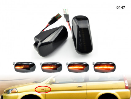 Semnalizatoare cu LED-uri puternice lumini dinamice pentru Honda Civic Accord CRV HRV - 0147 - Sellzone.bg Semnalizatoare cu LED-uri puternice lumini dinamice pentru Honda Civic Accord CRV HRV - 0147