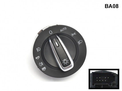 Comutator far cu functie automata pentru Audi A6 C6 S6 RS6 Q7- BA08 - Sellzone.bg Comutator far cu functie automata pentru Audi A6 C6 S6 RS6 Q7- BA08