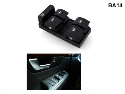 Consola geamuri electrice pentru Audi A4 B6 B7 - BA14 - Sellzone.bg Consola geamuri electrice pentru Audi A4 B6 B7 - BA14