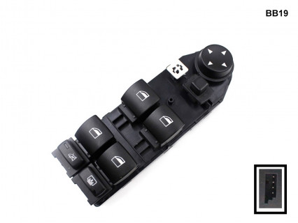 Consola de control geamuri electrice pentru BMW 5 E60 - BB19 - Sellzone.bg Consola de control geamuri electrice pentru BMW 5 E60 - BB19