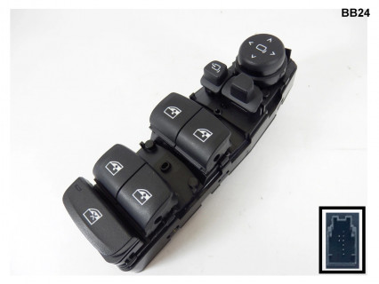 Consolă geamuri electrice pentru BMW G20 G30 G01 - BB24 - Sellzone.bg Consolă geamuri electrice pentru BMW G20 G30 G01 - BB24