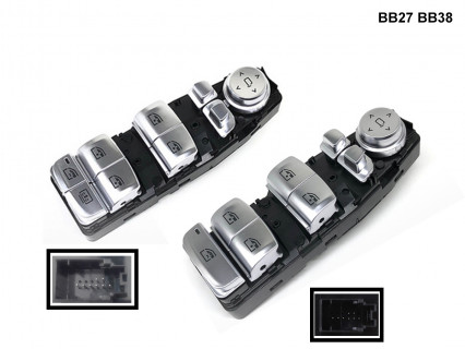 Consola geamuri electrice pentru BMW G20 G30 G31 G01 G02 - BB27 / BB38 - Sellzone.bg Consola geamuri electrice pentru BMW G20 G30 G31 G01 G02 - BB27 / BB38