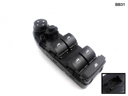Consolă geamuri electrice pentru BMW E90 - BB31 - Sellzone.bg Consolă geamuri electrice pentru BMW E90 - BB31