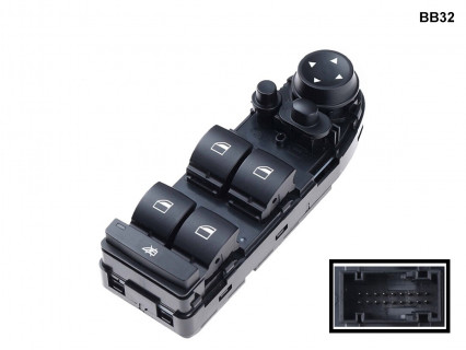 Butoane de control geamuri electrice pentru BMW E91 E90 - BB32 - Sellzone.bg Butoane de control geamuri electrice pentru BMW E91 E90 - BB32