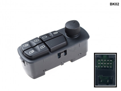 Butoane de control pentru geamuri electrice Mercedes Actros – BK02 - Sellzone.bg Butoane de control pentru geamuri electrice Mercedes Actros – BK02