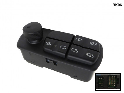 Butoane de control pentru geamuri electrice Mercedes Actros – BK06 - Sellzone.bg Butoane de control pentru geamuri electrice Mercedes Actros – BK06