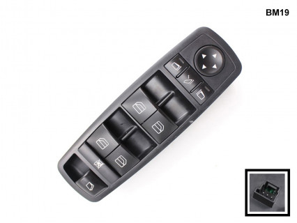 Consolă geamuri electrice pentru Mercedes ML W164 - BM19 - Sellzone.bg Consolă geamuri electrice pentru Mercedes ML W164 - BM19