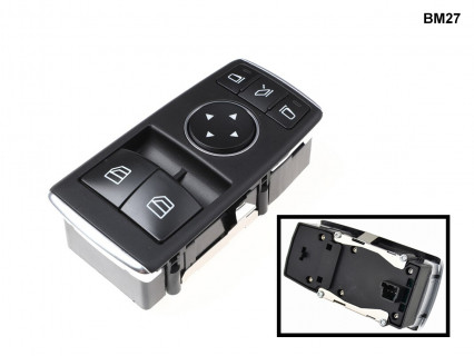 Consola cromata geamuri electrice pentru Mercedes C Class SL - BM27 - Sellzone.bg Consola cromata geamuri electrice pentru Mercedes C Class SL - BM27
