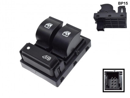 Consolă geamuri electrice pentru Peugeot Boxer Citroen Fiat - BP15 - Sellzone.bg Consolă geamuri electrice pentru Peugeot Boxer Citroen Fiat - BP15