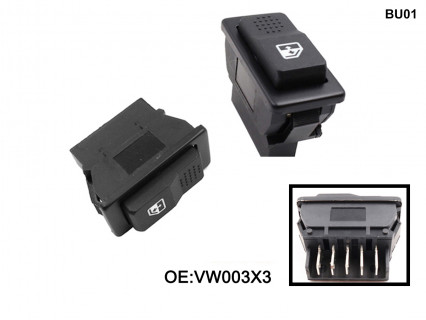 Buton universal pentru geam electric pentru VW Audi BMW - BU01 - Sellzone.bg Buton universal pentru geam electric pentru VW Audi BMW - BU01