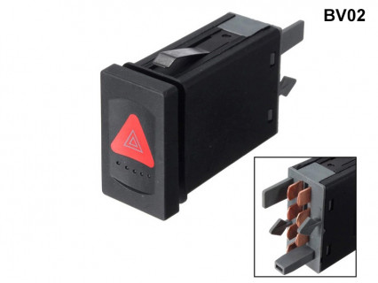 Buton lumini de avarie pentru VW Passat B5 - BV02