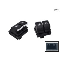 Două butoane cu detalii cromate geamuri electrice pentru VW Golf Passat 6 Caddy - BV04 - Sellzone.bg Două butoane cu detalii cromate geamuri electrice pentru VW Golf Passat 6 Caddy - BV04