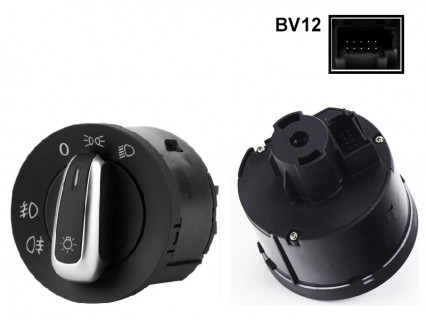 Comutator faruri pentru VW GOLF 5 6 Passat - BV12 - Sellzone.bg Comutator faruri pentru VW GOLF 5 6 Passat - BV12