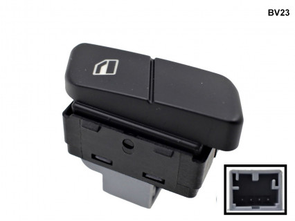 Comutator geam electric pentru VW Polo Fox - BV23 - Sellzone.bg Comutator geam electric pentru VW Polo Fox - BV23