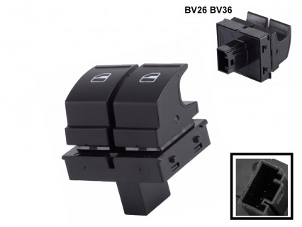Butoane geamuri electrice pentru VW Golf Passat 6 Caddy - BV26 - Sellzone.bg Butoane geamuri electrice pentru VW Golf Passat 6 Caddy - BV26