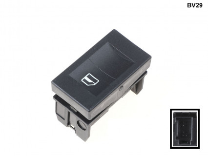 Buton geam electric pentru VW Polo 95-02 - BV29 - Sellzone.bg Buton geam electric pentru VW Polo 95-02 - BV29
