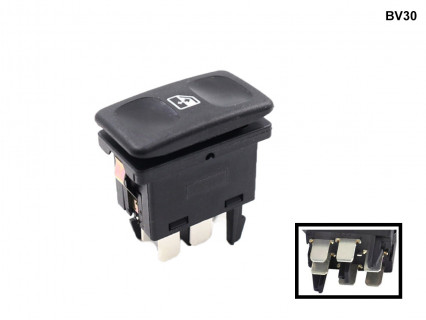 Buton negru geam electric pentru VW Seat Golf 2 Jetta Ibiza - BV30 - Sellzone.bg Buton negru geam electric pentru VW Seat Golf 2 Jetta Ibiza - BV30