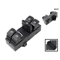 Consola cu 4 butoane cu detalii cromate pentru geamuri electrice pentru VW Polo 2011-2013 - BV37 - Sellzone.bg Consola cu 4 butoane cu detalii cromate pentru geamuri electrice pentru VW Polo 2011-2013 - BV37