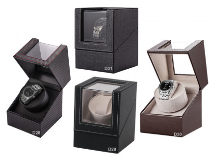 Cutie cu mecanism de întoarcere ceas watch winder - D28-D31 - Sellzone.bg Cutie cu mecanism de întoarcere ceas watch winder - D28-D31