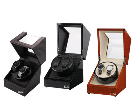 Cutii automate de întoarcere ceasuri de lux cu spațiu pentru două ceasuri - D32-D34 - Sellzone.bg Cutii automate de întoarcere ceasuri de lux cu spațiu pentru două ceasuri - D32-D34