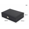 Cutie pentru depozitarea ceasurilor și accesoriilor de culoare neagră - D42 - Изображение 2 - Sellzone.bg Cutie pentru depozitarea ceasurilor și accesoriilor de culoare neagră - D42 - Изображение 2