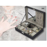 Cutie pentru depozitarea ceasurilor și accesoriilor de culoare neagră - D42 - Изображение 3 - Sellzone.bg Cutie pentru depozitarea ceasurilor și accesoriilor de culoare neagră - D42 - Изображение 3
