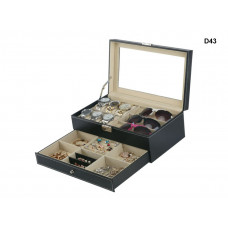 Cutie mare de lux pentru ceasuri si accesorii - D43 - Sellzone.bg Cutie mare de lux pentru ceasuri si accesorii - D43