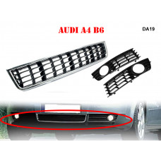 Kit tuning grila si grile pentru halogeni pentru Audi A4 B6 - DA19 - Sellzone.bg Kit tuning grila si grile pentru halogeni pentru Audi A4 B6 - DA19