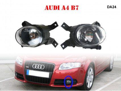 Faruri de ceață cu halogen pentru Audi A4 B7 2004-2008 - DA24 - Sellzone.bg Faruri de ceață cu halogen pentru Audi A4 B7 2004-2008 - DA24