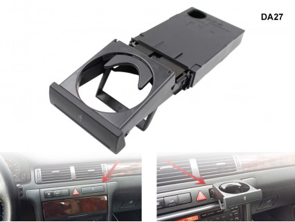 Suport de pahare negru pentru Audi A6 C5 A4 - DA27 - Sellzone.bg Suport de pahare negru pentru Audi A6 C5 A4 - DA27