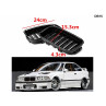 Grile duble M de culoare negru lucios pentru BMW E36 92-96 - DB15 - Изображение 1