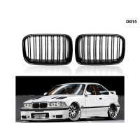 Grile duble M de culoare negru lucios pentru BMW E36 92-96 - DB15 - Sellzone.bg Grile duble M de culoare negru lucios pentru BMW E36 92-96 - DB15