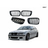 Grile duble M negru lucios pentru BMW E46 - DB17 - Изображение 1