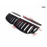 Grile duble M pentru BMW E90 E91 2005-2008 - DB20 - Изображение 1