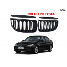 Grile duble M pentru BMW E90 E91 2005-2008 - DB20 - Sellzone.bg Grile duble M pentru BMW E90 E91 2005-2008 - DB20