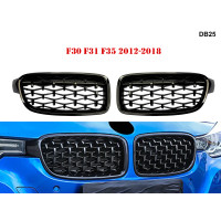 Grile duble Diamond M3 M pentru BMW F30 F31 2011-2018 - DB25 - Sellzone.bg Grile duble Diamond M3 M pentru BMW F30 F31 2011-2018 - DB25