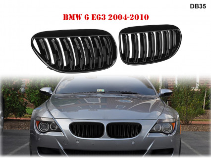 Grile duble sport M pentru BMW 6 E63 2004-2010 - DB35 - Sellzone.bg Grile duble sport M pentru BMW 6 E63 2004-2010 - DB35