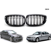 Grile duble M3 M pentru BMW E46 COUPE 03-05 - DB39 - Sellzone.bg Grile duble M3 M pentru BMW E46 COUPE 03-05 - DB39