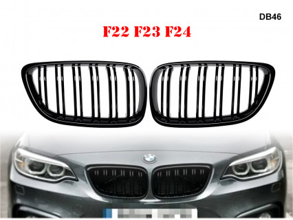 Grile duble tip M pentru BMW seria 2 F22 F23 15-19 - DB46 - Sellzone.bg Grile duble tip M pentru BMW seria 2 F22 F23 15-19 - DB46