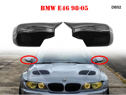 Capace de oglindă negre pentru BMW E46 - DB52 - Sellzone.bg Capace de oglindă negre pentru BMW E46 - DB52