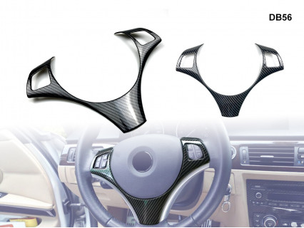 Capac volan tuning carbon pentru BMW E90 E91 E92 E93 - DB56