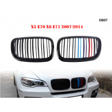 Grile duble M colorate pentru BMW X5 X6 E70 E71 - DB57 - Sellzone.bg Grile duble M colorate pentru BMW X5 X6 E70 E71 - DB57