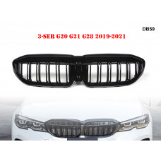 Grile duble negre M3 M pentru BMW G20 G21 G28 - DB59 - Sellzone.bg Grile duble negre M3 M pentru BMW G20 G21 G28 - DB59