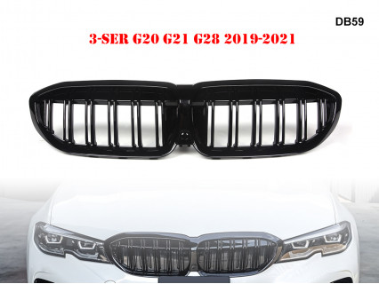 Grile duble negre M3 M pentru BMW G20 G21 G28 - DB59 - Sellzone.bg Grile duble negre M3 M pentru BMW G20 G21 G28 - DB59