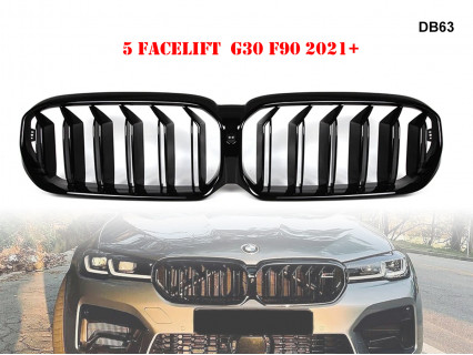 Grilă dublă sport M pentru BMW 5 FACELIFT G30 F90 - DB63 - Sellzone.bg Grilă dublă sport M pentru BMW 5 FACELIFT G30 F90 - DB63