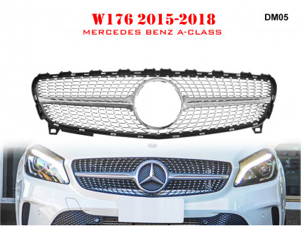 Grilă frontală Diamond pentru Mercedes A W176- DM05 - Sellzone.bg Grilă frontală Diamond pentru Mercedes A W176- DM05